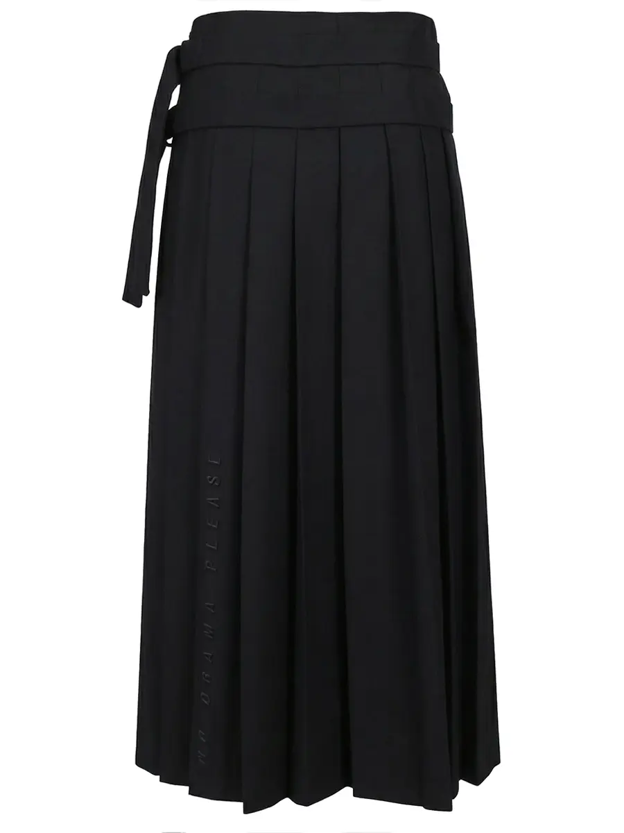 Юбка однотонная