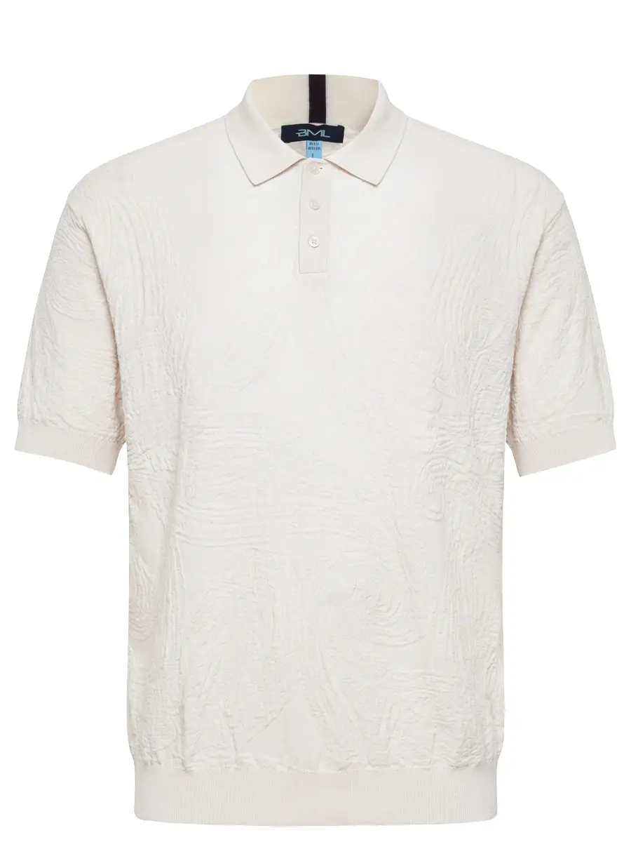 Поло изо льна и хлопка