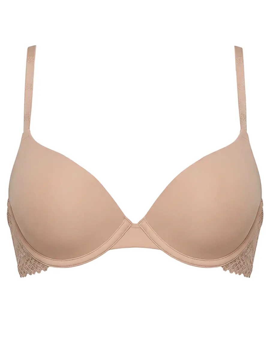 Бюстгальтер push-up однотонный