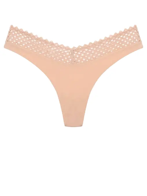 Трусы-стринг однотонные WOLFORD