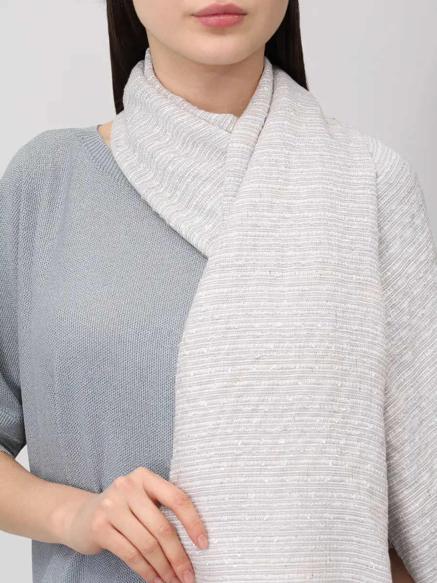 Палантин из модала и шелка