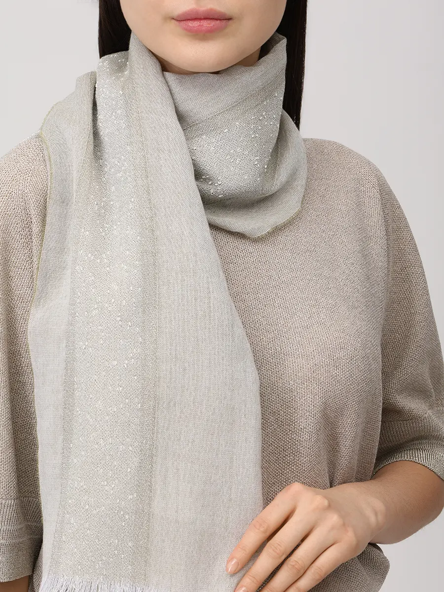 Палантин хлопковый