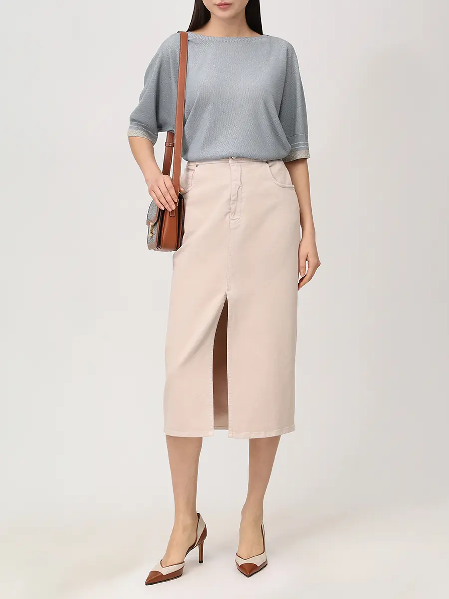 Юбка джинсовая