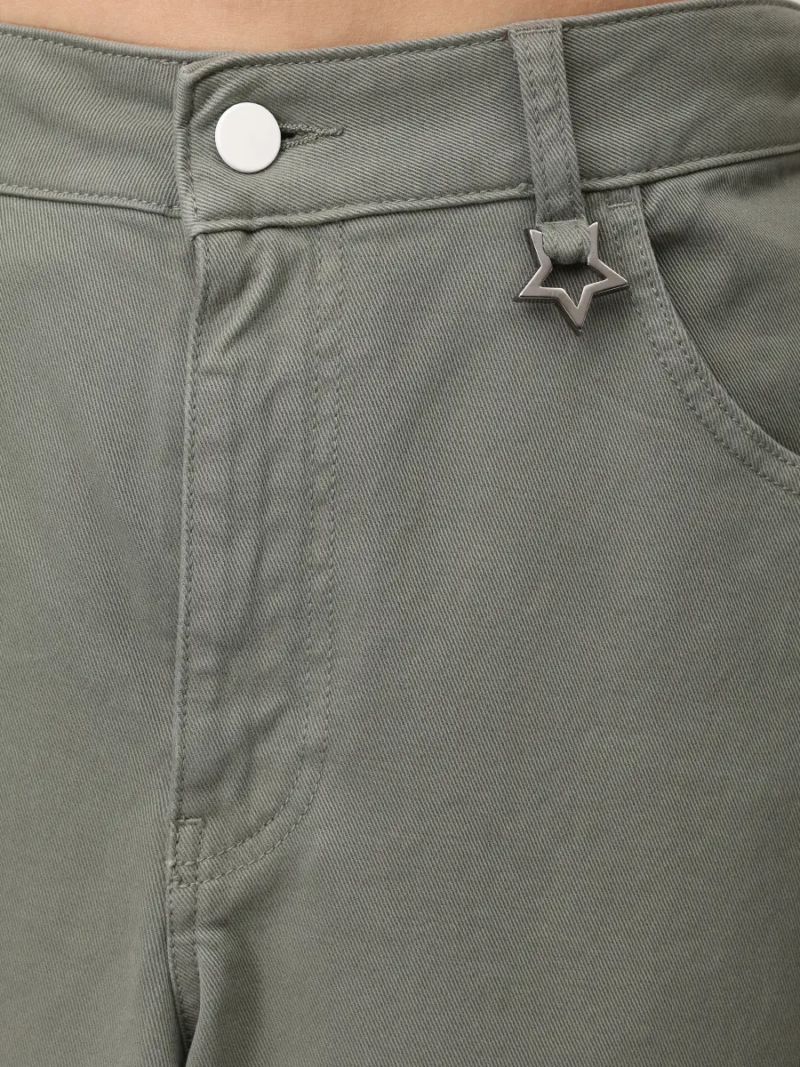 Джинсы хлопковые