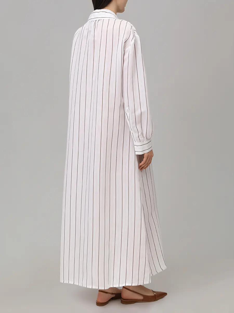 Платье из шелка и вискозы