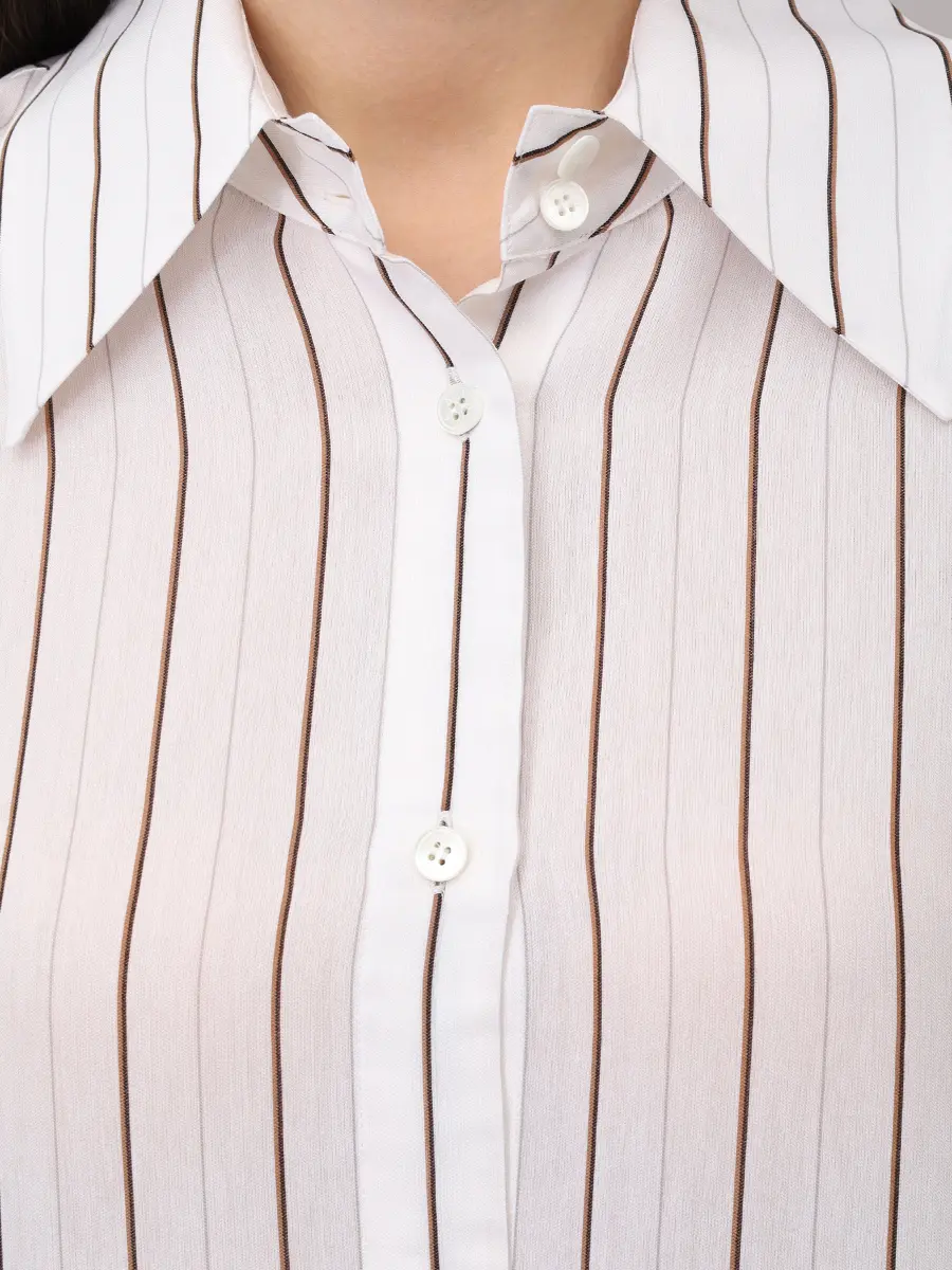 Платье из шелка и вискозы