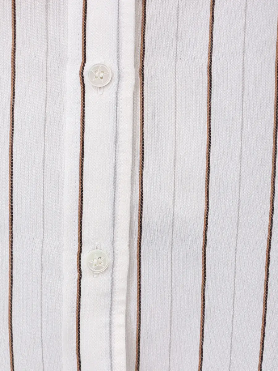 Рубашка из шелка и вискозы