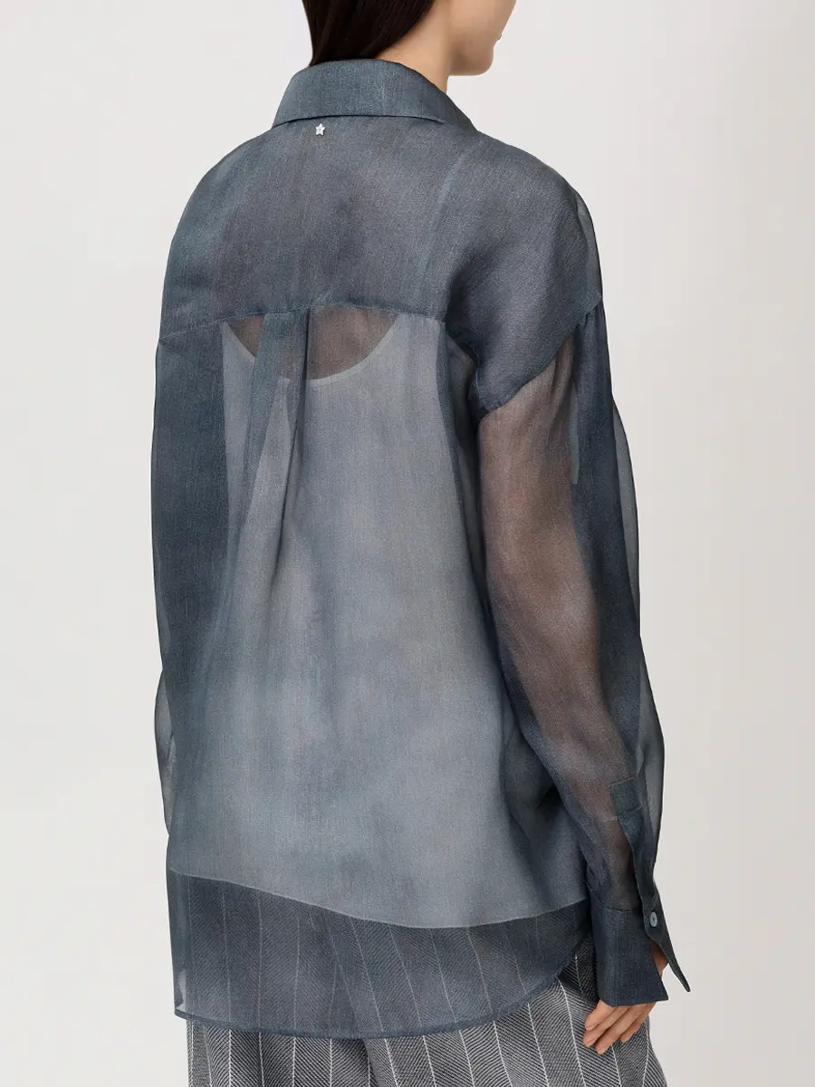 Блуза шелковая