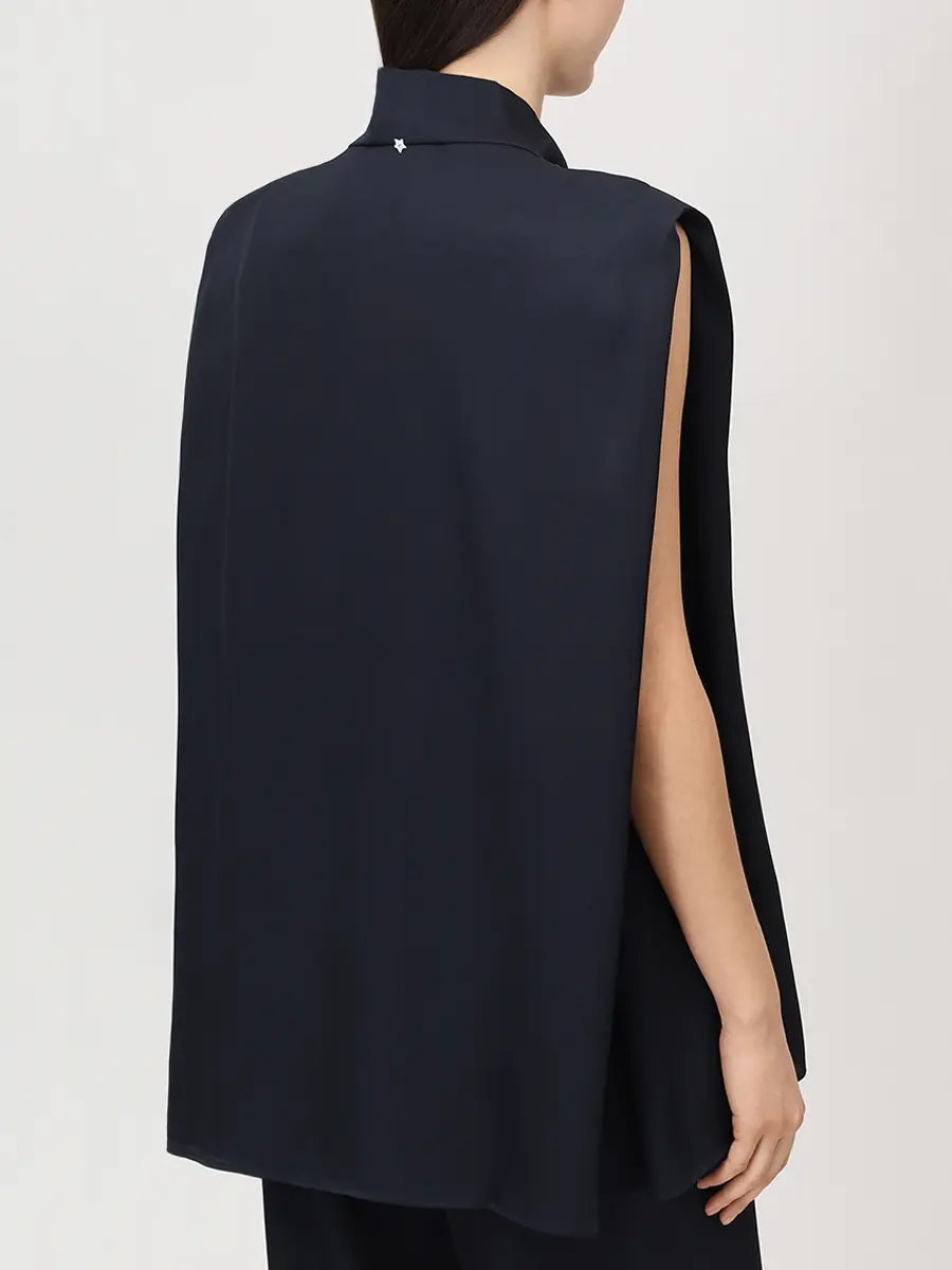 Блуза однотонная