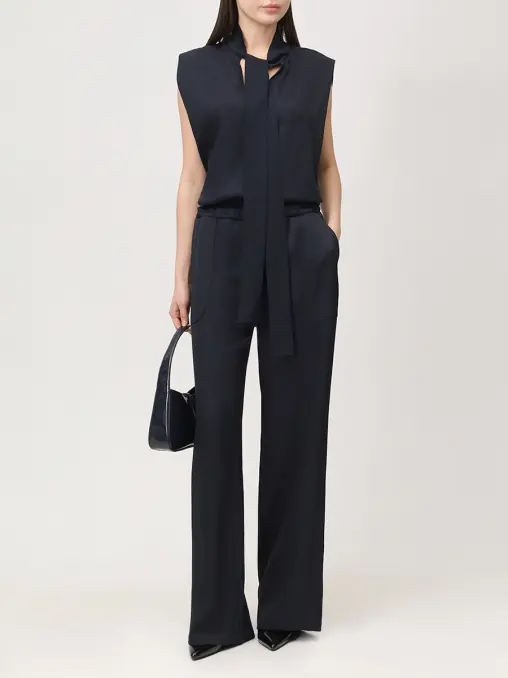 Блуза однотонная LORENA ANTONIAZZI