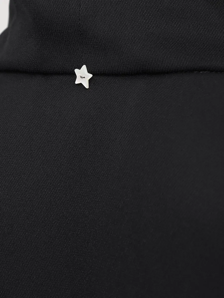 Блуза однотонная