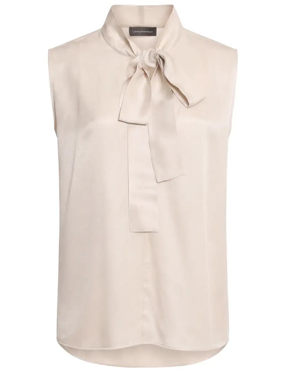 Блуза однотонная