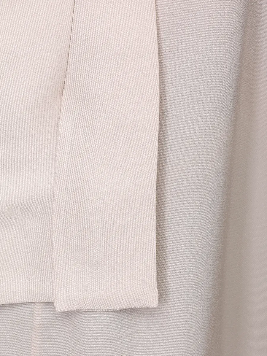 Блуза однотонная