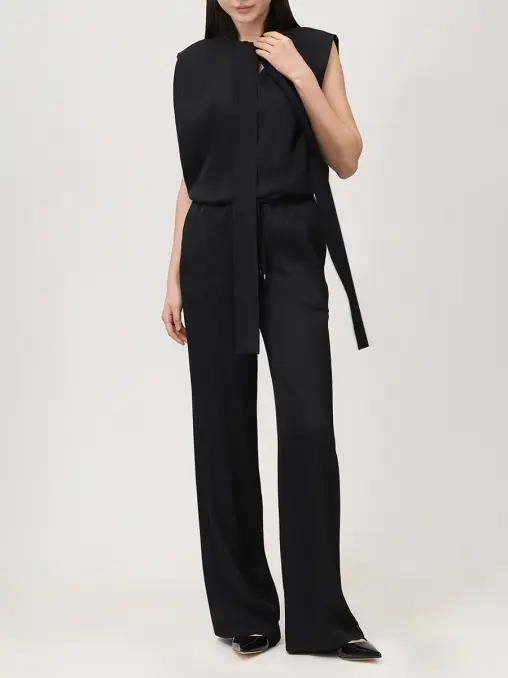 Брюки атласные LORENA ANTONIAZZI