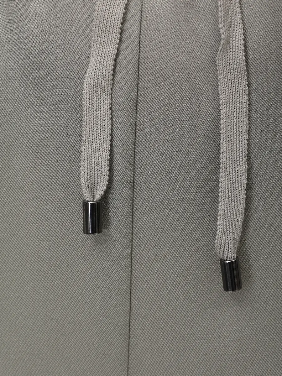 Брюки атласные