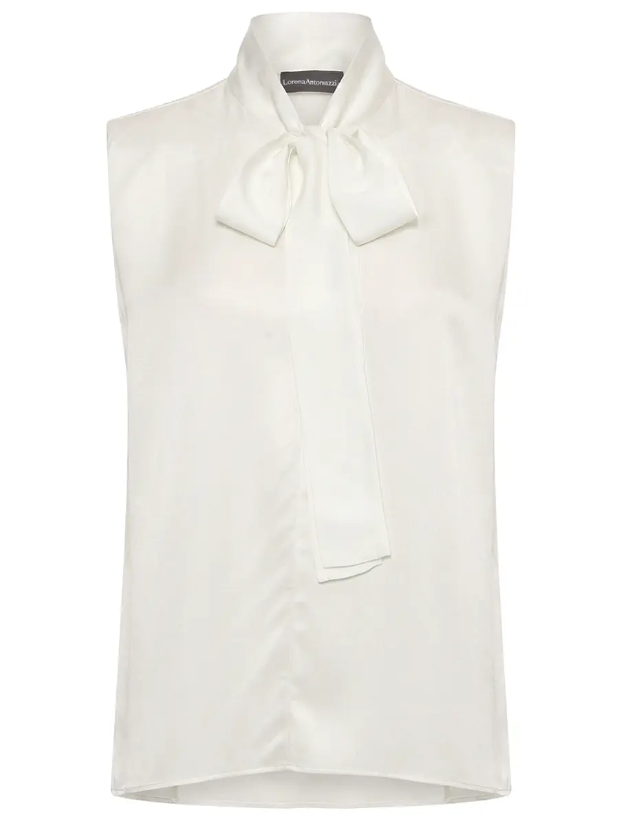 Блуза однотонная