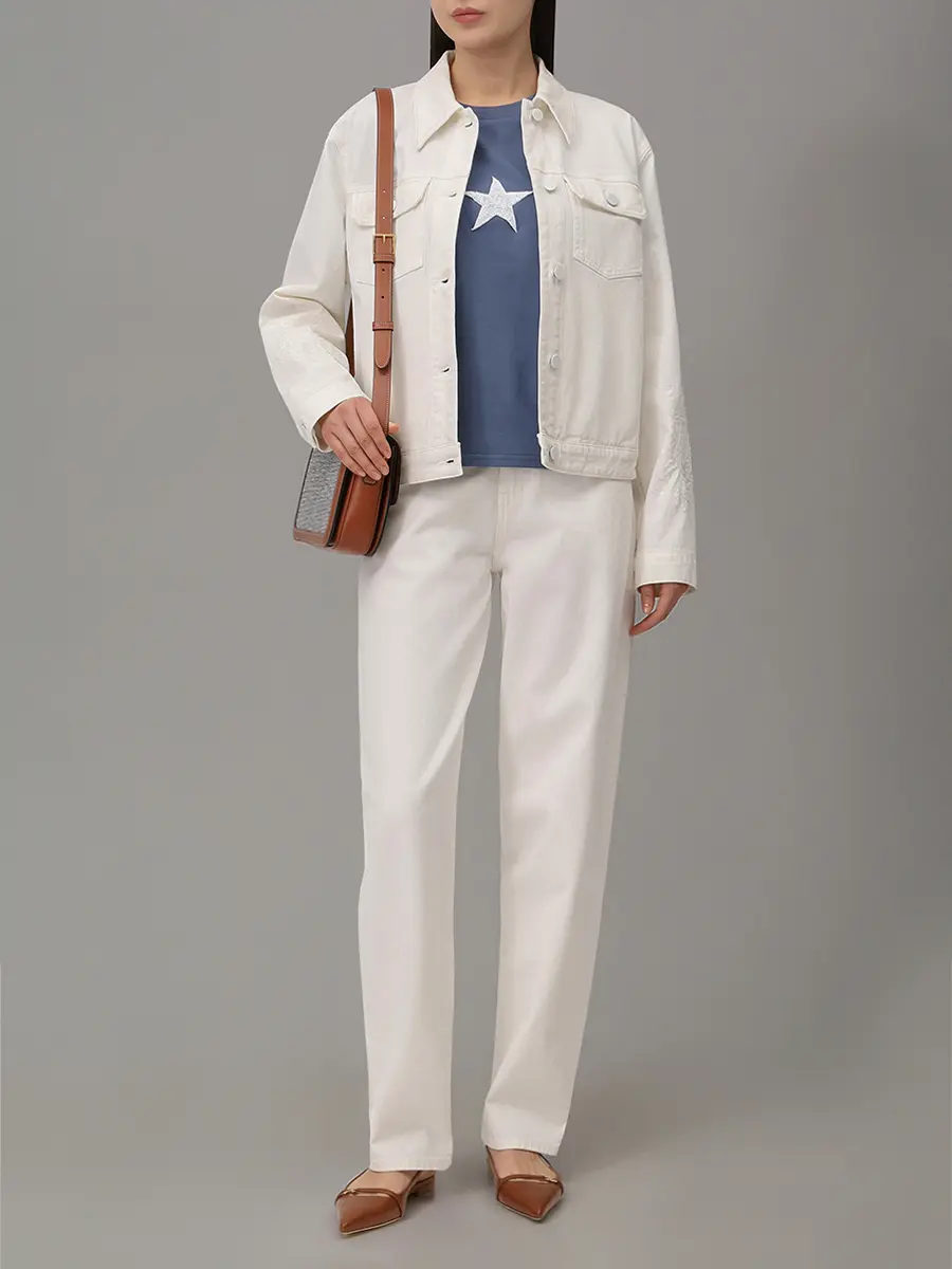 Джинсы хлопковые