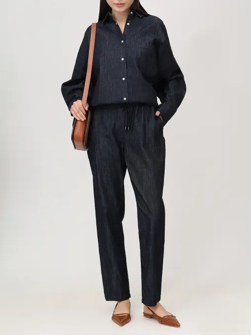 Брюки хлопковые LORENA ANTONIAZZI