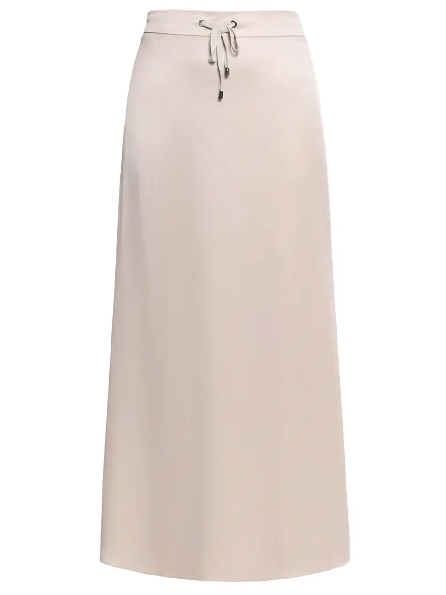 Юбка однотонная