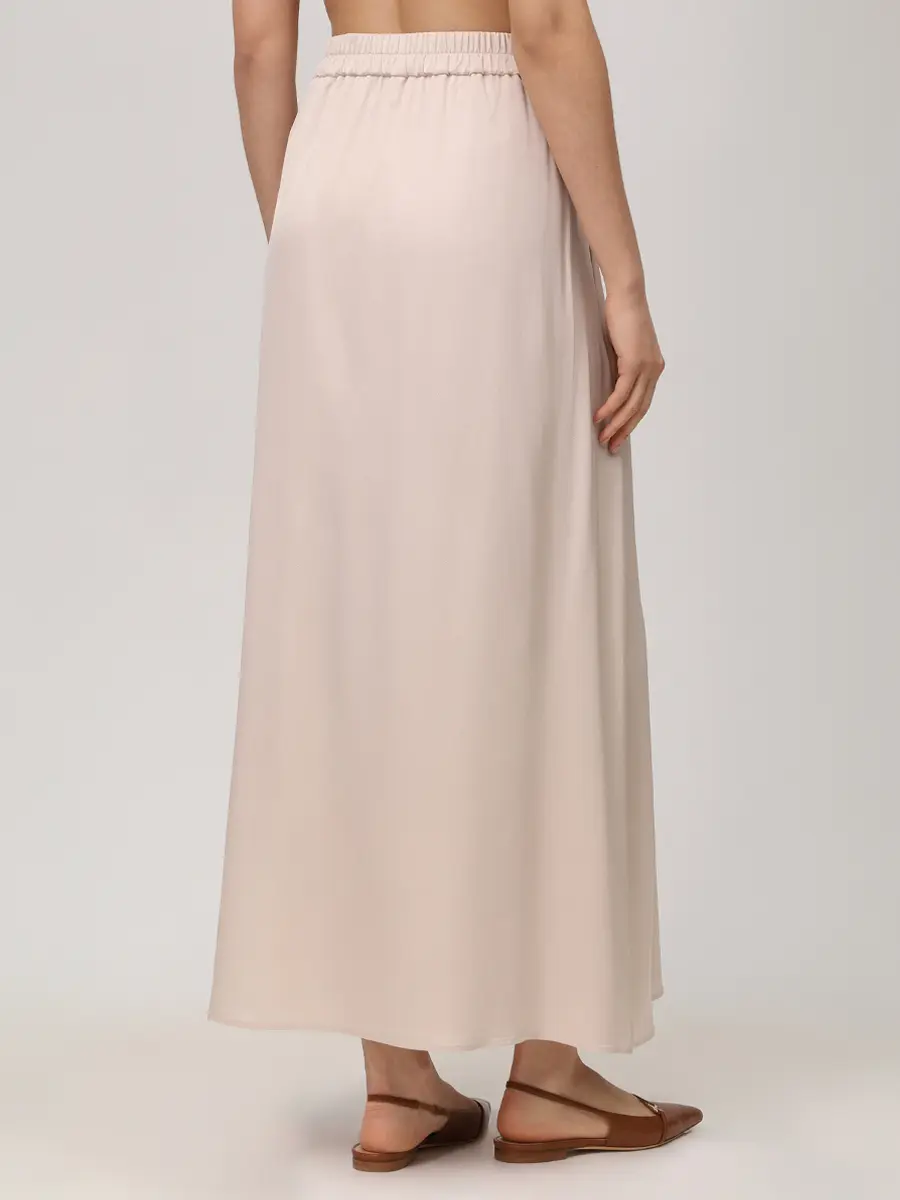 Юбка однотонная