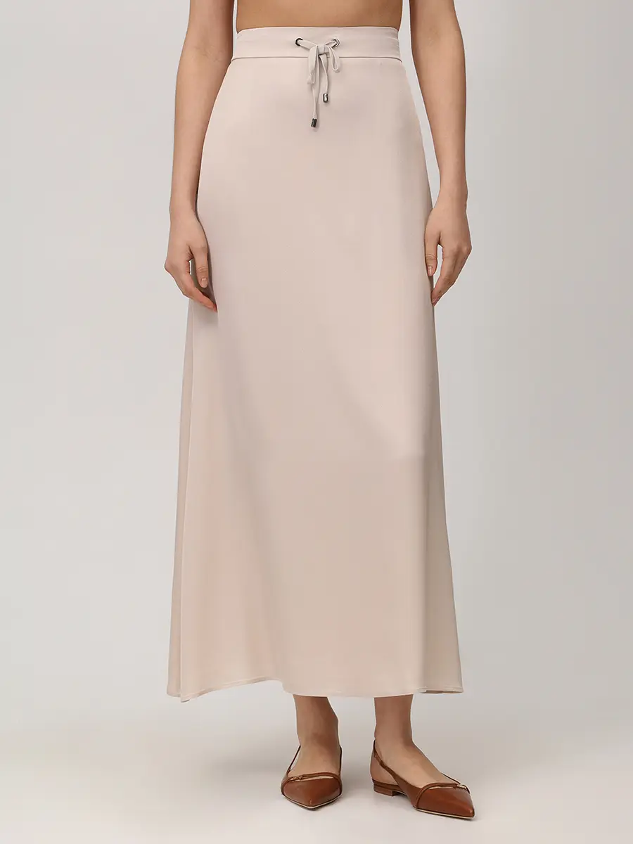 Юбка однотонная