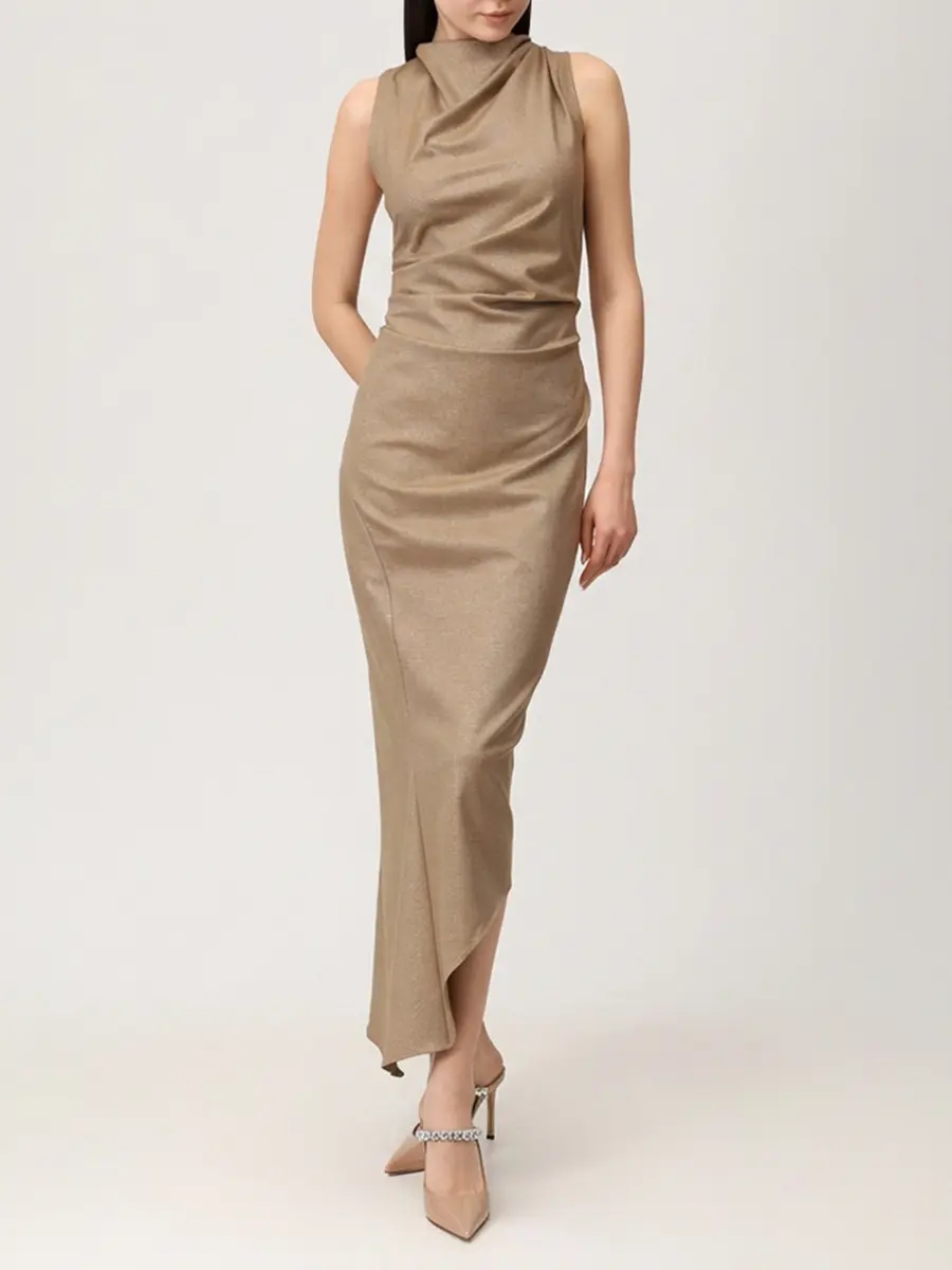 Платье с люрексом