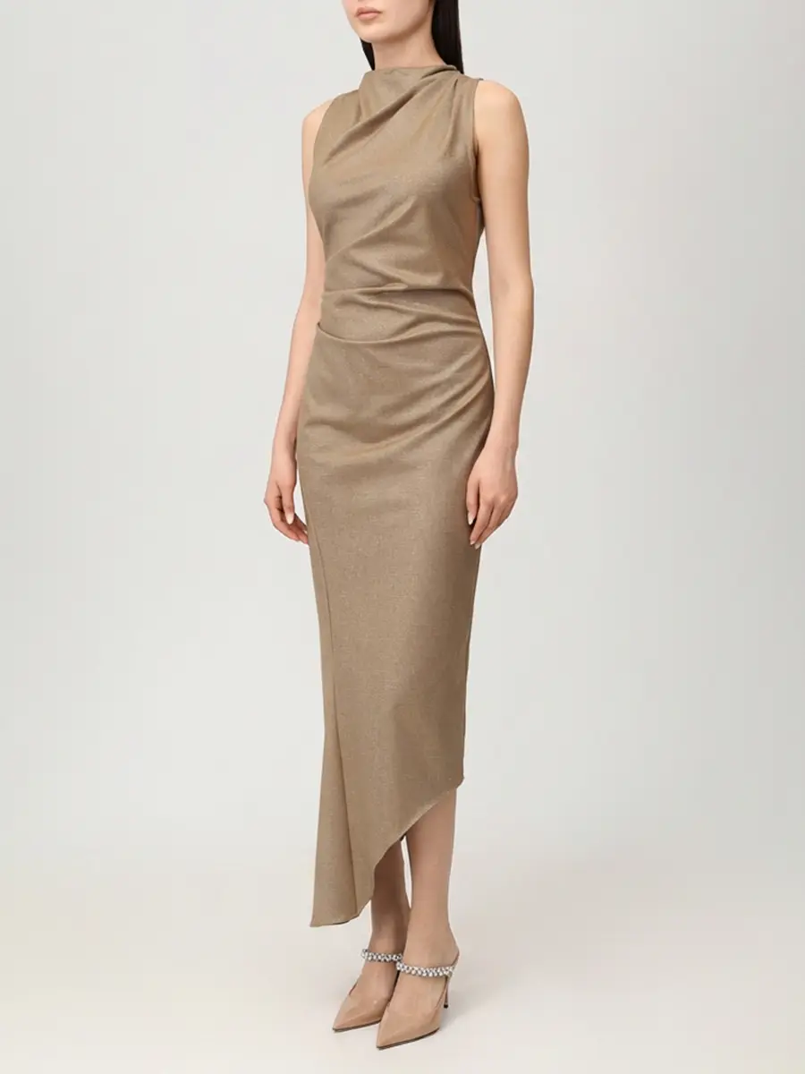 Платье с люрексом