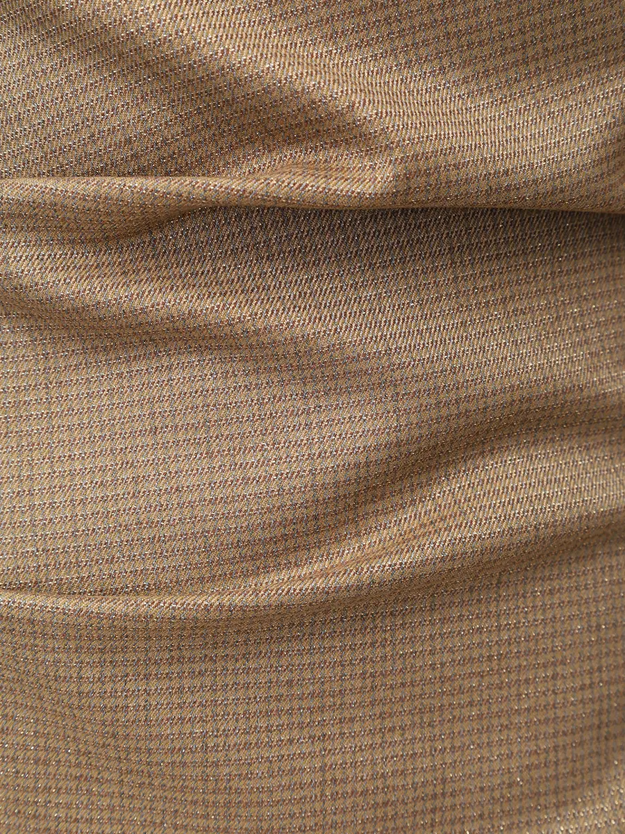 Платье с люрексом