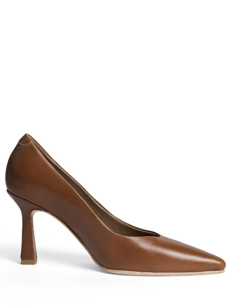 Туфли Vintage cognac кожаные