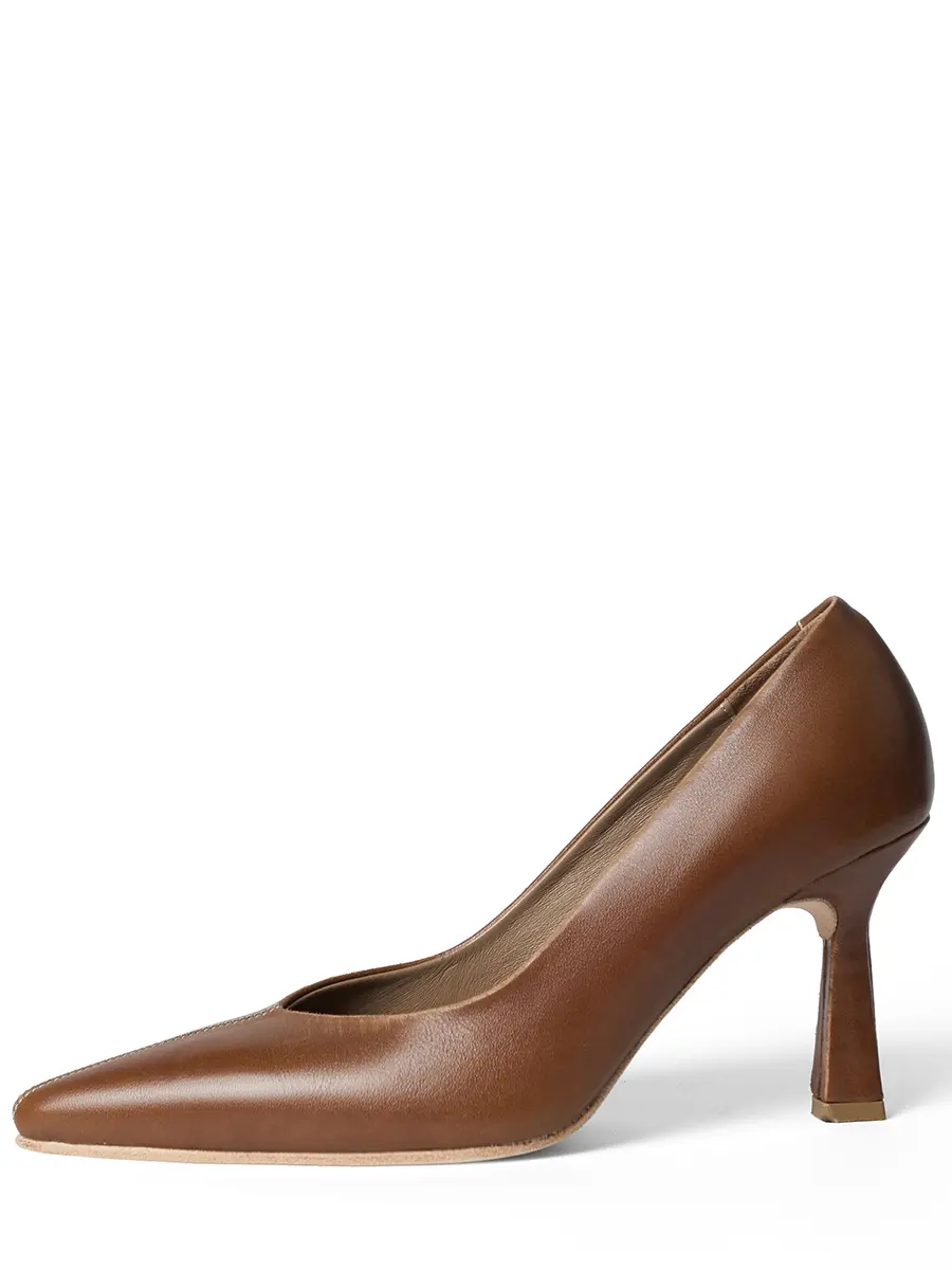 Туфли Vintage cognac кожаные