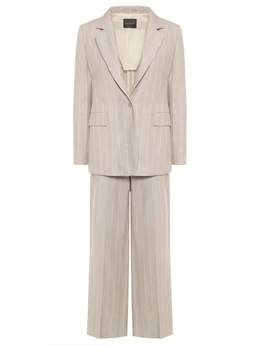 Костюм из хлопка и льна LORENA ANTONIAZZI