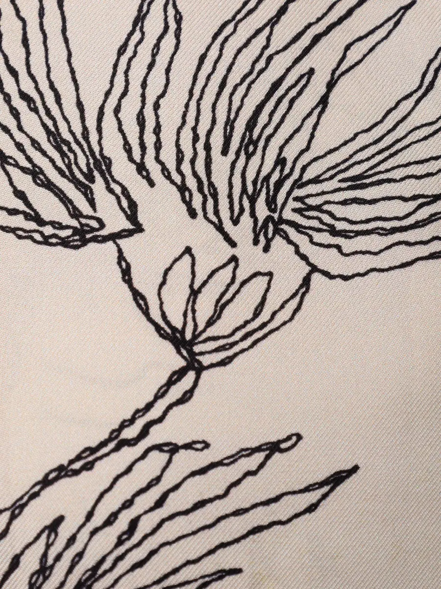 Костюм шелковый