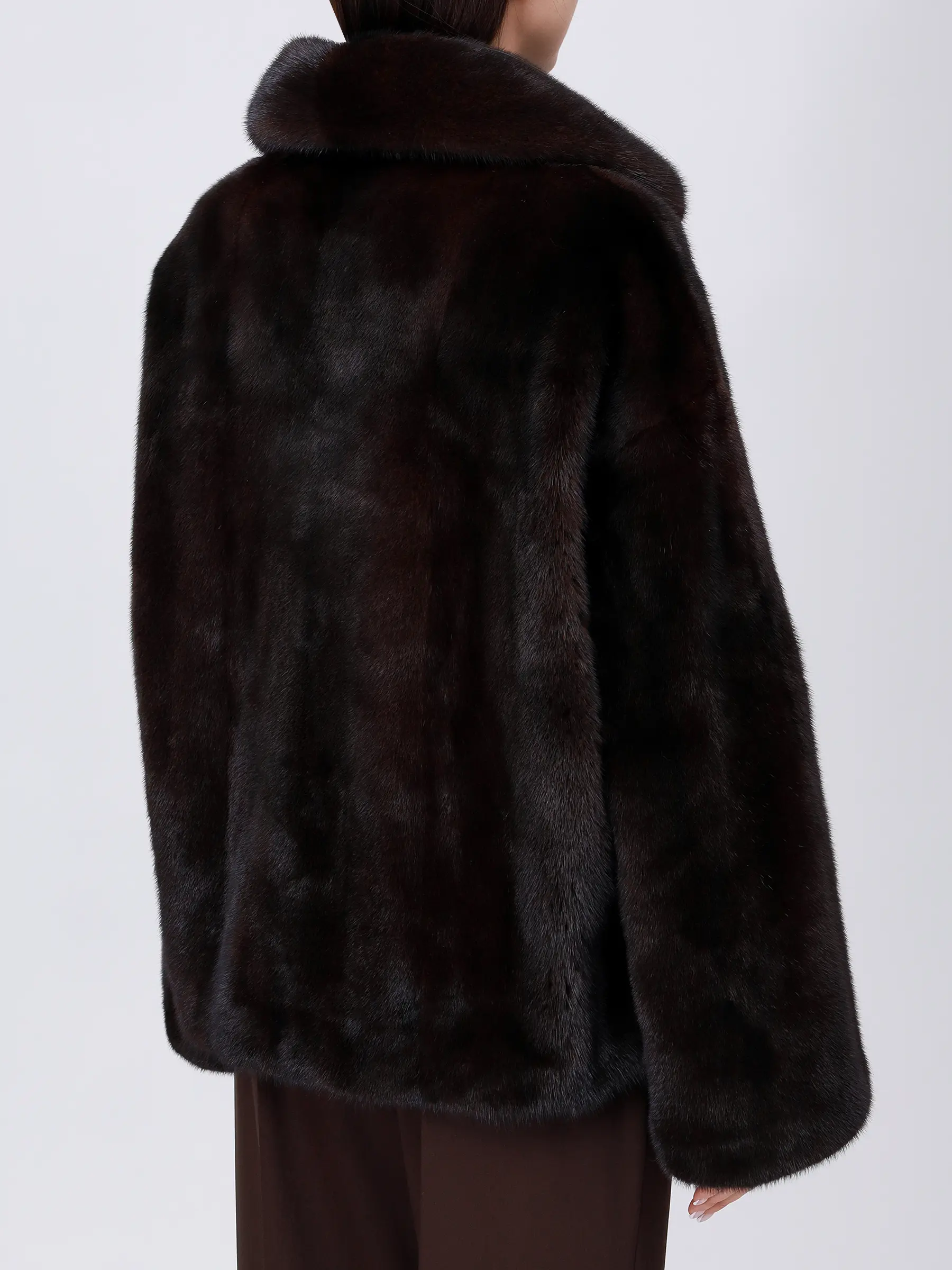 Полушубок норковый