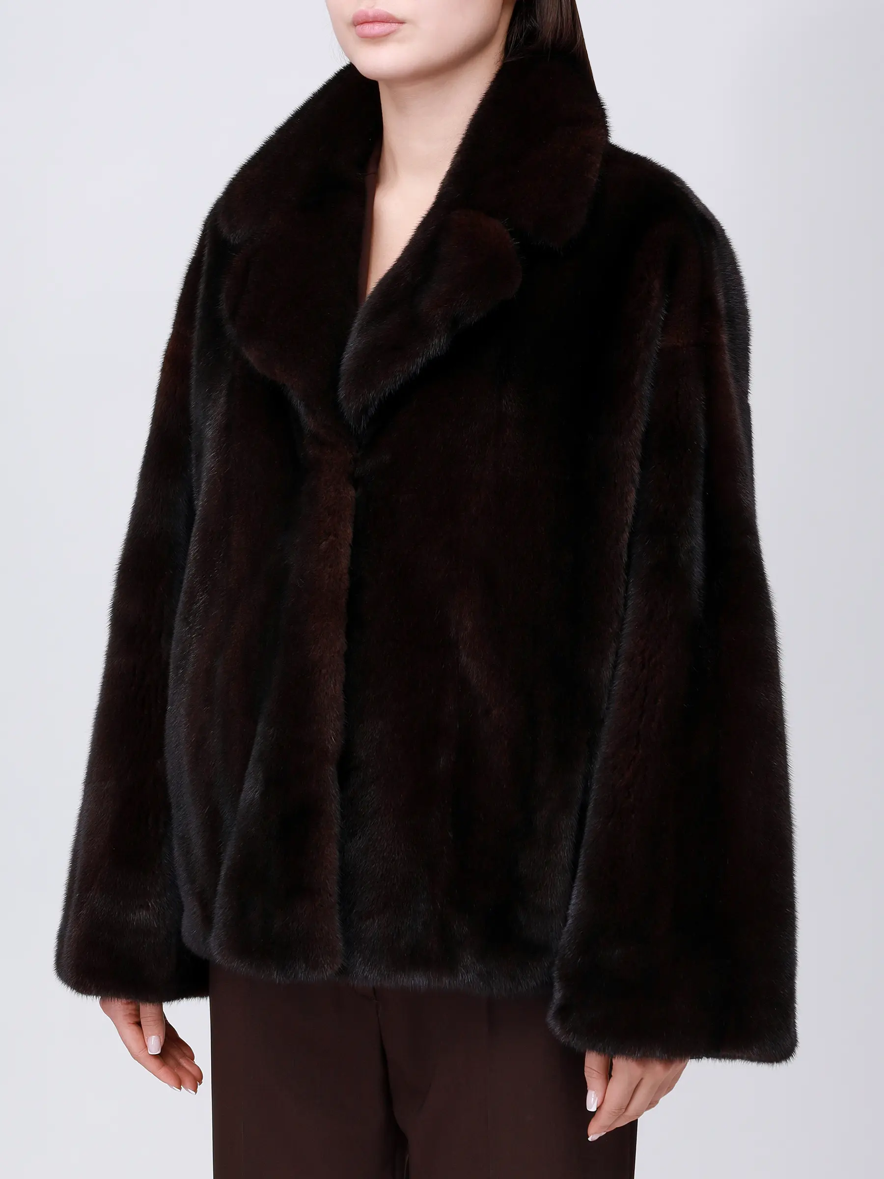 Полушубок норковый