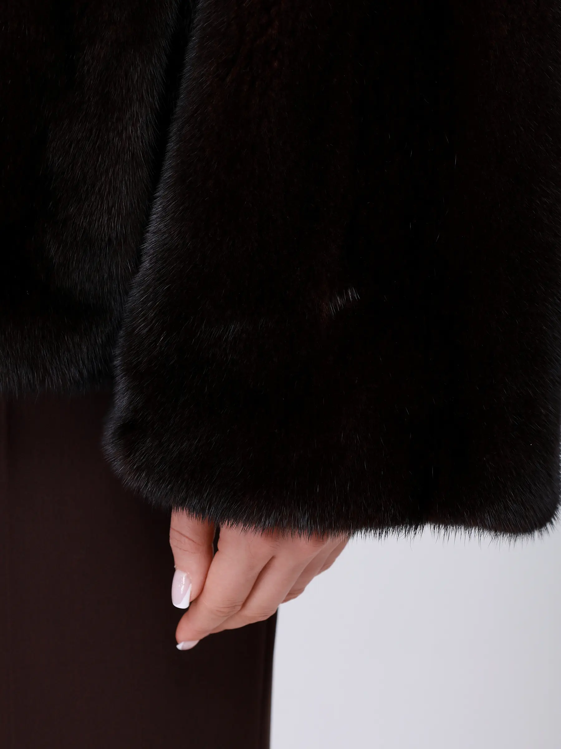 Полушубок норковый