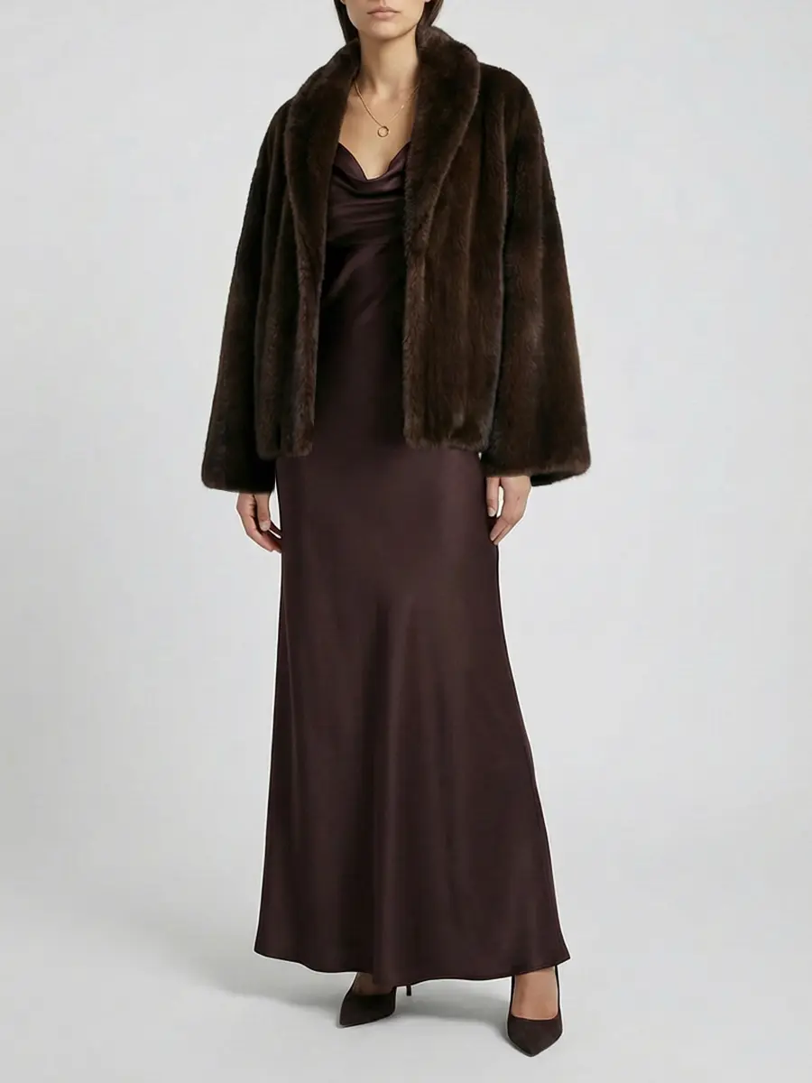 Шуба норковая