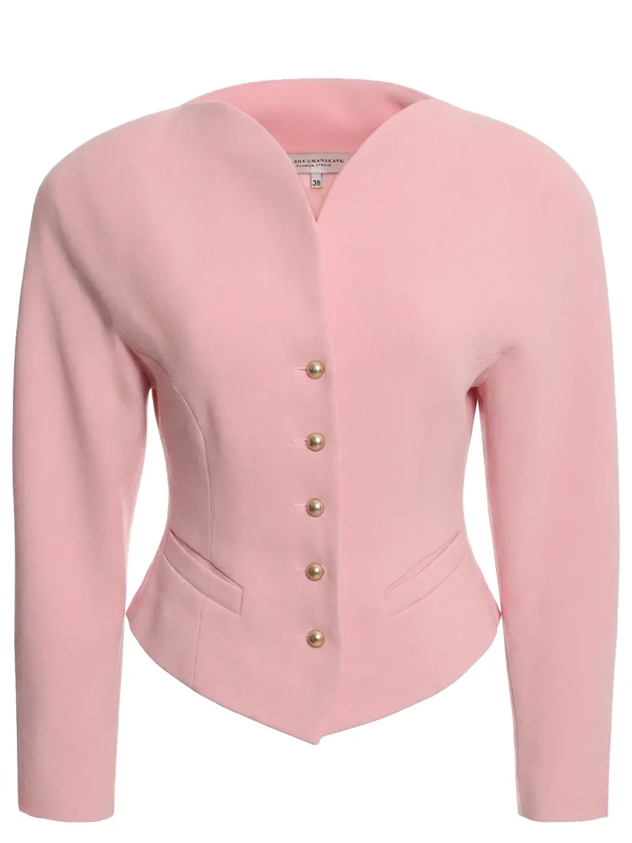 Жакет шерстяной