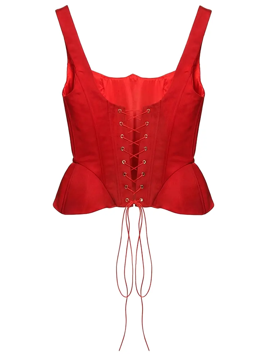 Корсет шелковый