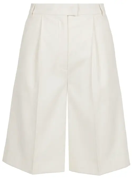 Бермуды из шерсти и шелка MASHA UMANSKAYA