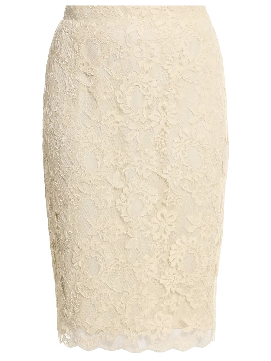 Юбка кружевная