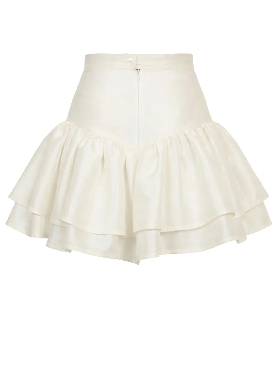 Юбка шелковая