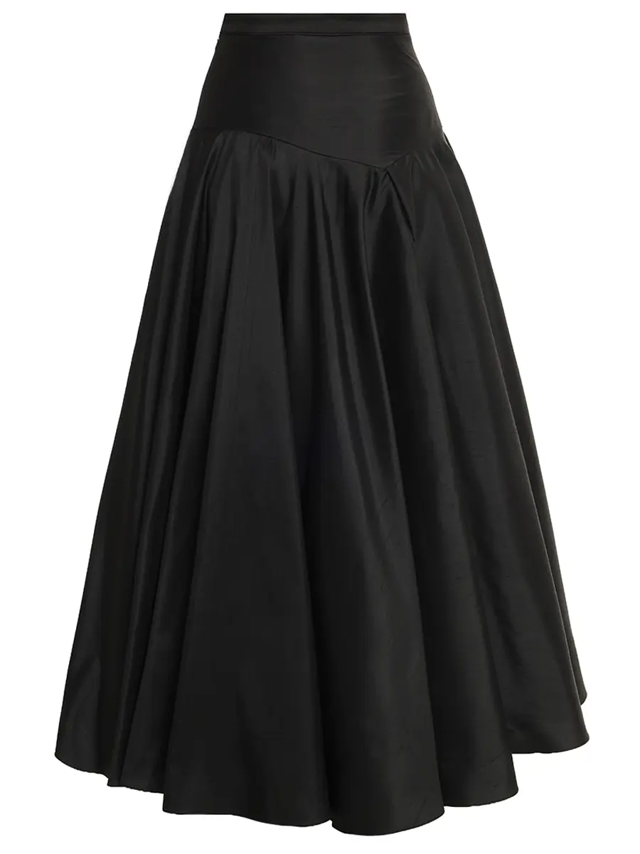 Юбка шелковая