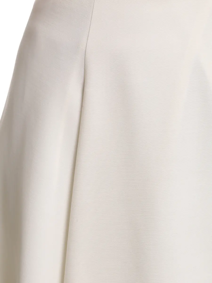 Юбка из шерсти и шелка