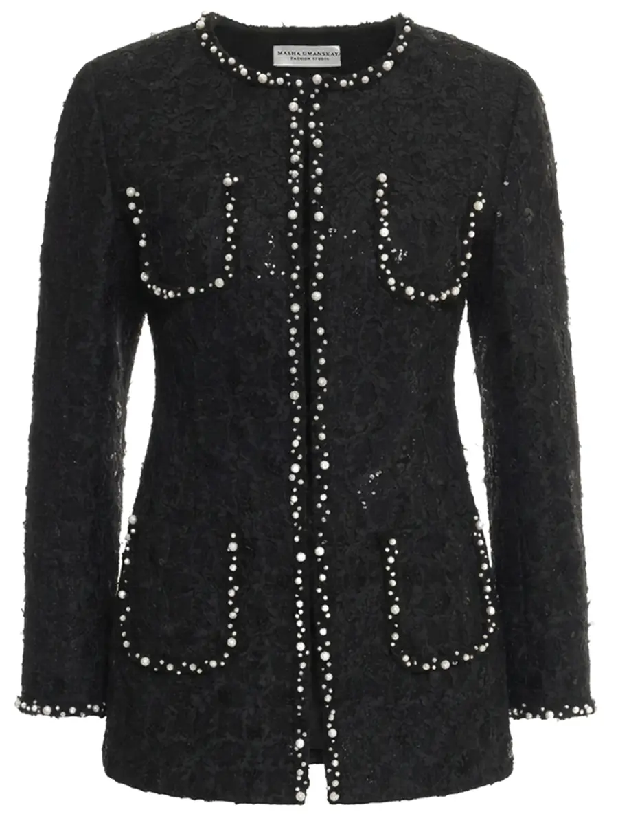 Жакет твидовый