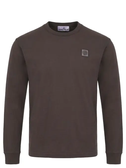 Лонгслив хлопковый STONE ISLAND