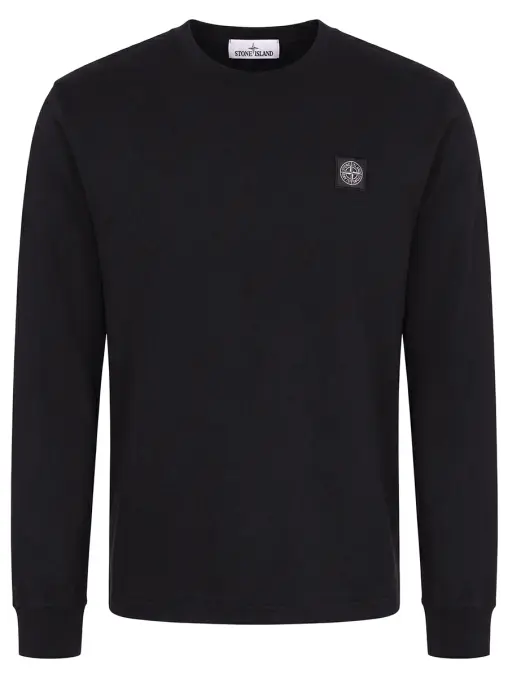 Лонгслив хлопковый STONE ISLAND