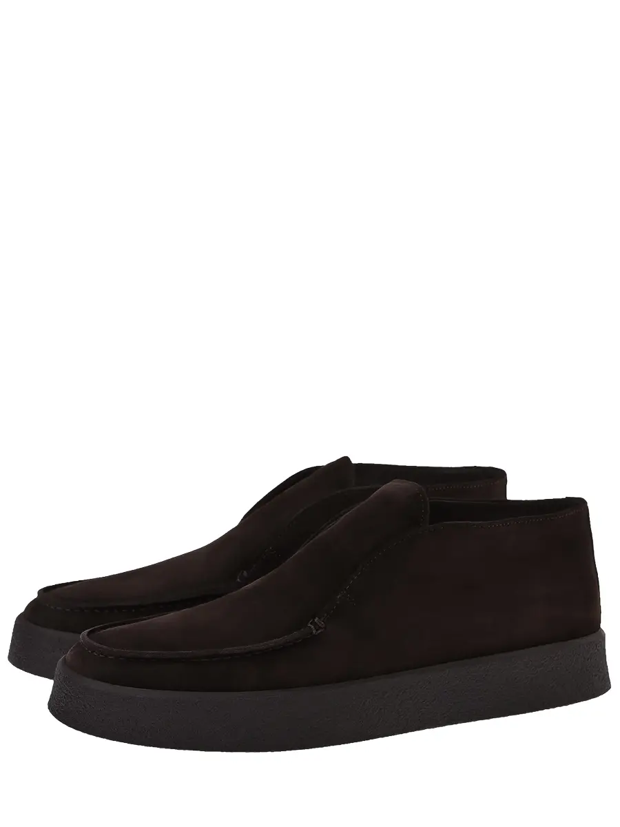 Полуботинки замшевые