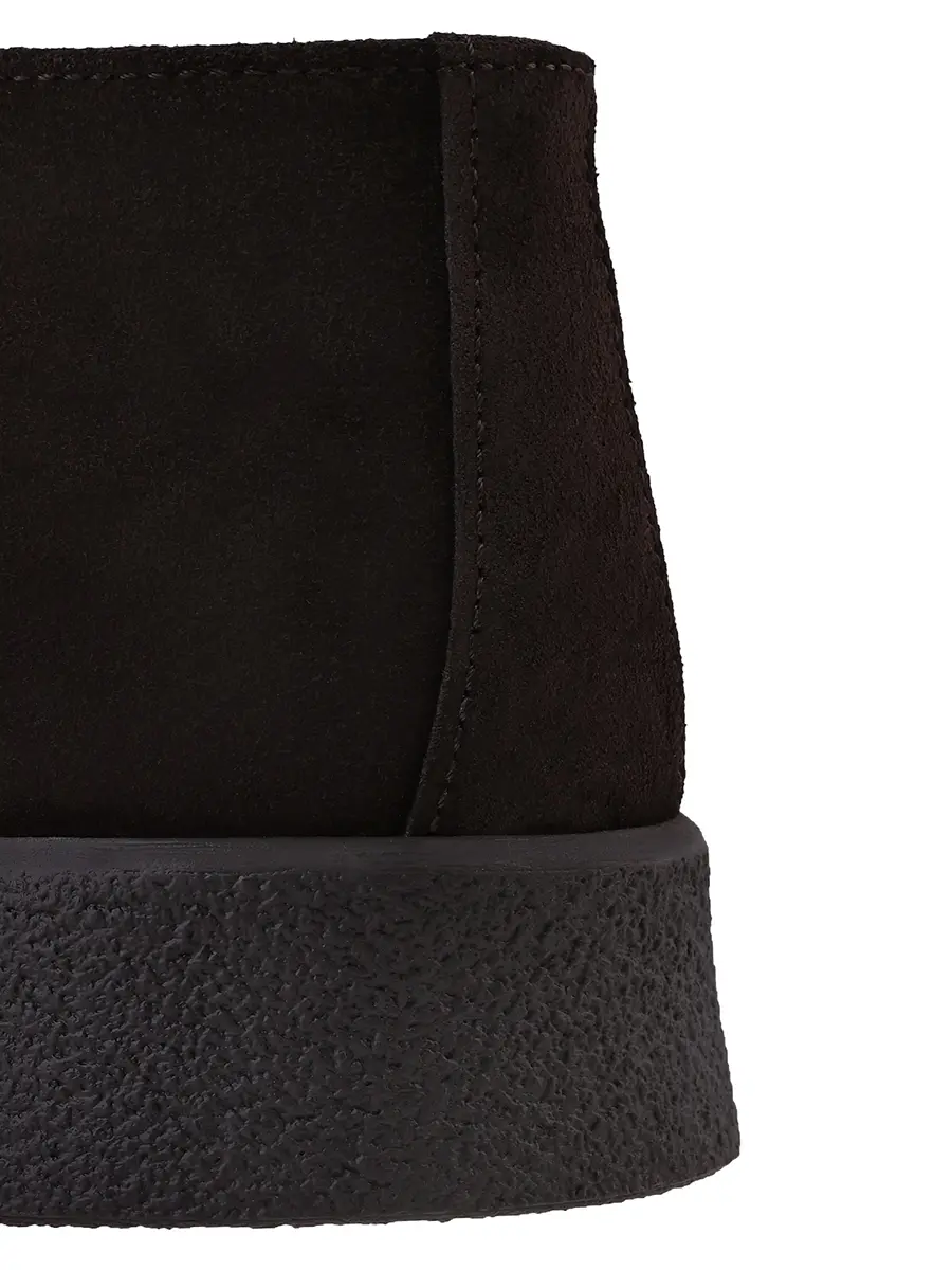 Полуботинки замшевые