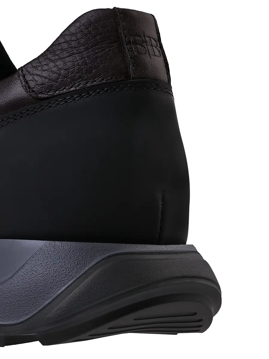 Кроссовки кожаные