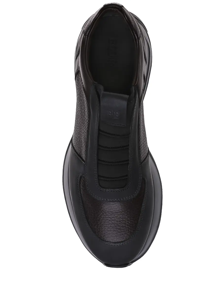 Кроссовки кожаные